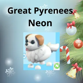 great pyrenees - neon