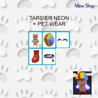 TARSIER NEON  + PET WEAR 
