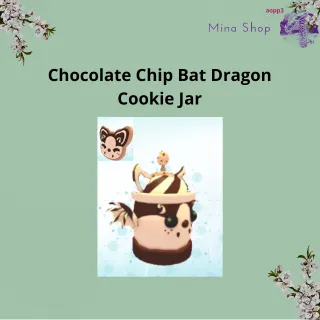 Chocolate Chip Bat Dragon Cookie Jar