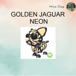 GOLDEN JAGUAR - NEON