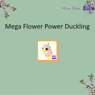 Mega Flower Power Duckling