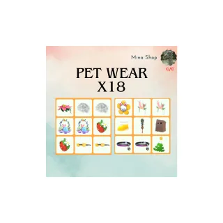 pet wear - x18