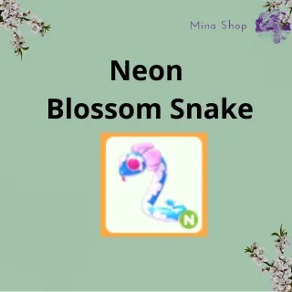 Neon Blossom Snake
