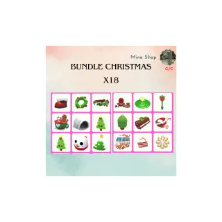 BUNDLE CHRISTMAS - x18