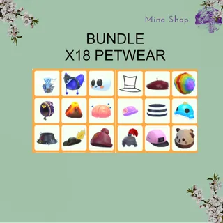 BUNDLE -X18 PETWEAR