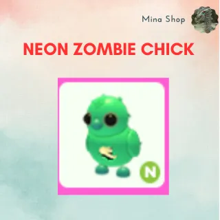 Neon Zombie Chick 