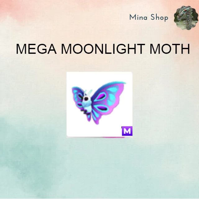 MOONLIGHT MOTH MEGA - Adopt Me Game Items - Gameflip