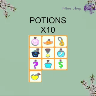POTIONS- X10