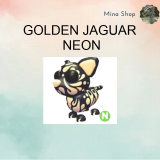 GOLDEN JAGUAR - NEON