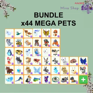 BUNDLE  - x44 MEGA PETS