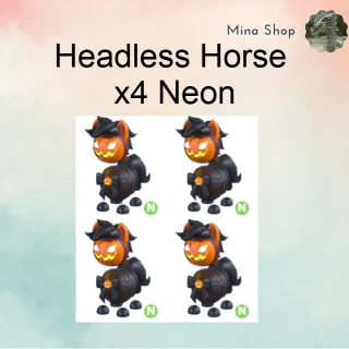 HEADLESS HORSE - X4 NEON