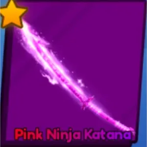 pink katana blade ball