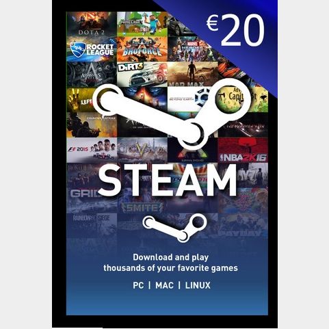 steam card $20