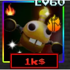 shiny party packer cupcake