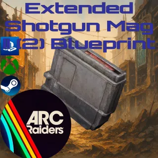 🔥 Extended Shotgun Mag II (2) Blueprint