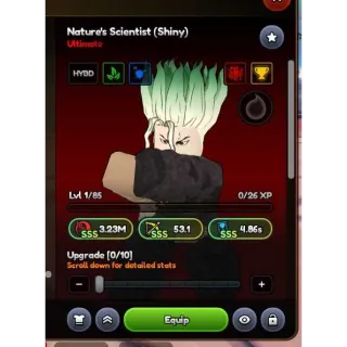 Senku Shiny - ALS - Anime Last Stand