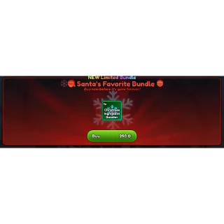 (NEW!) Santa's Favorite Bundle - Anime Last Stand (Cheapest Price/ Fast Delivery)