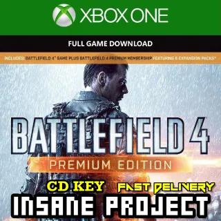 Battlefield 4 Premium Edition XBOX ONE Key GLOBAL