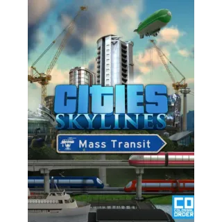 Skylines - Mass Transit DLC Steam CD Key