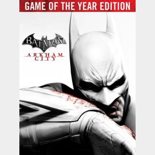 Batman: Arkham City - Game of the Year Edition Steam CD Key 