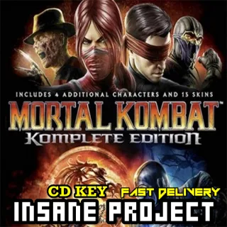 Mortal Kombat Komplete Edition Steam Key GLOBAL