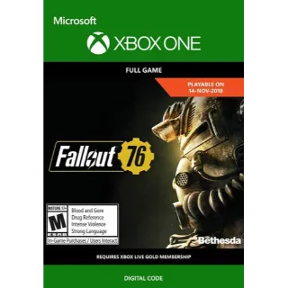 ⭐IɴSᴛᴀɴᴛ!⭐X3 Fallout 76 XBOX ONE Key