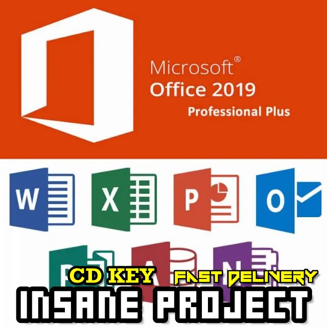 Microsoft Office 2019 Professional Plus Full Version Lifetime Key ...