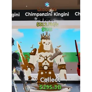 Chimpnzini kingini chocolate
