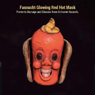 Fasnacht Glowing Red Hot
