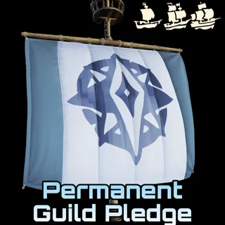 Sea of thieves silver blade ship set guild pledge