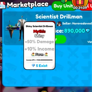 Shiny Scientist Drillman -TTD