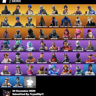 FORTNITE account BLACK KNIGHT + season 2-7 BP (NFA)