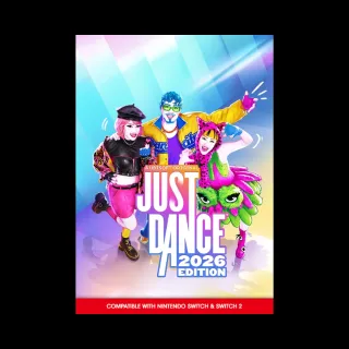 Just Dance 2026 Switch Game Code