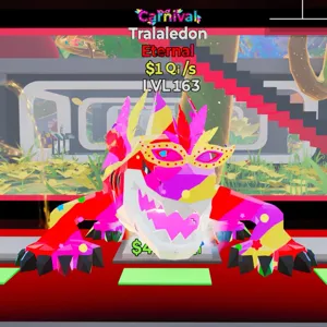Fortnite Steal The Brainrot Carnival Tralaledon 1 Qi/sec LVL 163