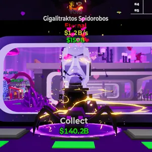 Fornite Steal The Brainrot Void Gigalitraktos Spidorobos 1.2B/s 2 traits