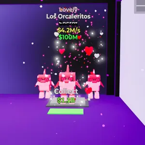 Fortnite Steal The Brainrot Lovely Los Orcaleritos 4.2M/s