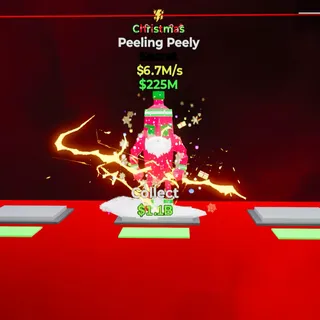 Fortnite Steal The Brainrot Christmas Peeling Peely 1 trait