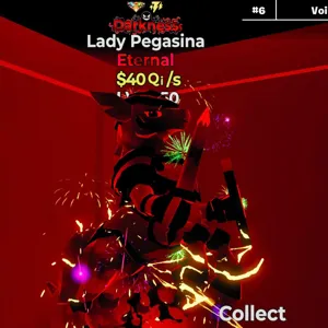 Fortnite Steal The Brainrot Darkness Lady Pegasina 40 Qi/sec LVL 250 MAX