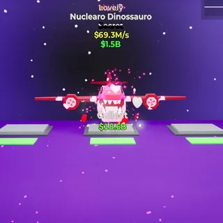 Fortnite Steal The Brainrot Lovely Nuclearo Dinossauro