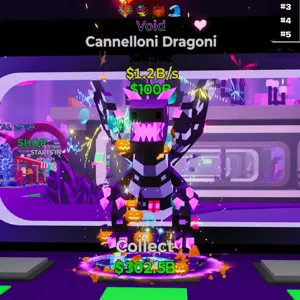 Fornite Steal The Brainrot Void Cannelloni Dragoni 1.2B/s 4 traits
