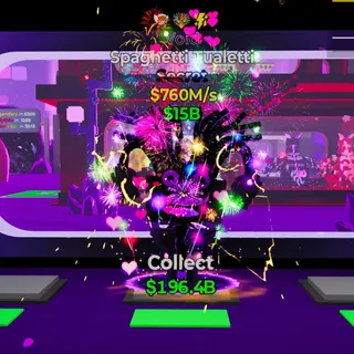 Fortnite Steal The Brainrot Void Spaghetti Tualetti 760M/sec 3 traits