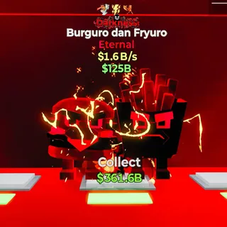 Fortnite Steal The Brainrot Darkness Burguro dan Fryuro 1.6B/sec 3 traits