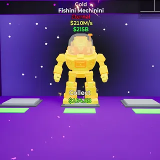 Fortnite Steal The Brainrot Gold Fishini Mechinini
