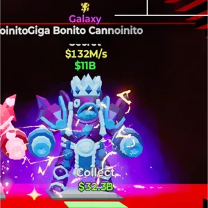 Fortnite Steal The Brainrot Galaxy Giga Bonito Cannoinito 1 trait