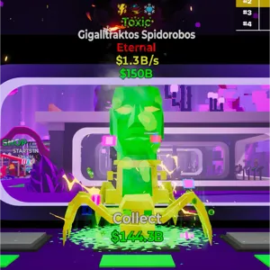 Fortnite Steal The Brainrot Toxc Gigalitraktos Spidorobos 1.3B/s 3 traits