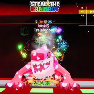 Fortnite Steal The Brainrot Lovely Tralaledon 2B/s 4 traits!