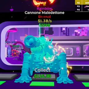 Cannone Maledetonne Rainbow with Lightning trait