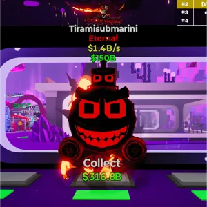 Fornite Steal The Brainrot Darkness Tiramisubmarini Darkness 1.4B/s 1 trait