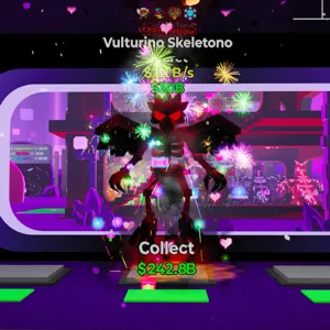 Fortnite Steal The Brainrot Darkness Vulturino Skeletono 1B/sec 4 traits