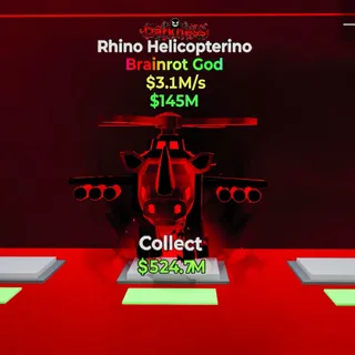 Fortnite Steal The Brainrot Darkness Rhino Helicopterino